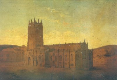 Exterior View of the Parish Church by Unknown